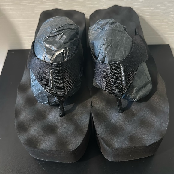 Alexander Wang AW Warp Wedge Slide Sz35 - Picture 1 of 9